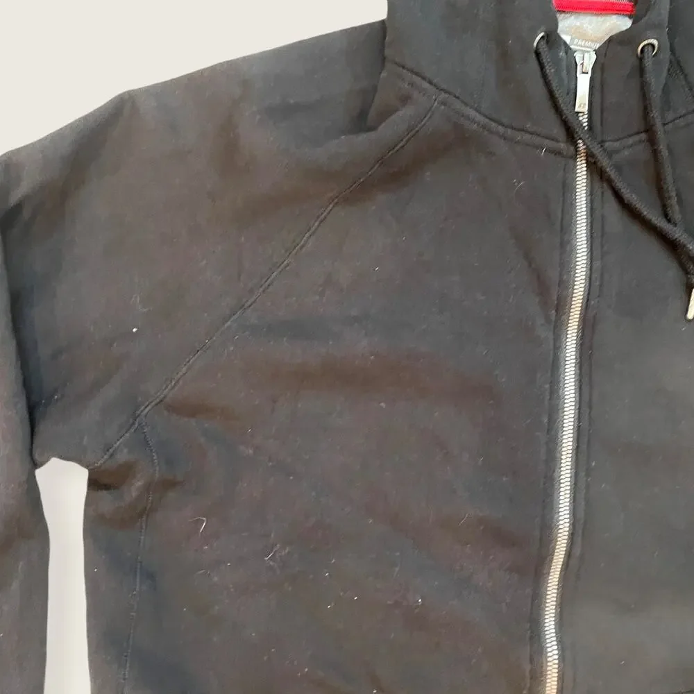 Russell Athletic black full zip hoodie size medium - Picture 2 of 4